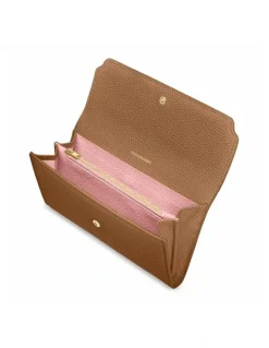 MAISON de SABRÉ The Long Flap Wallet in Sandstone Lily