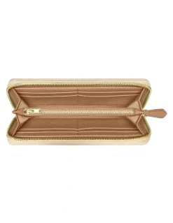 MAISON de SABRÉ The Long Zip Wallet in Saharan Brown