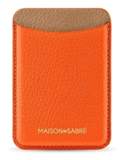 MAISON de SABRÉ The MagSafe Wallet in Manhattan Sandstone