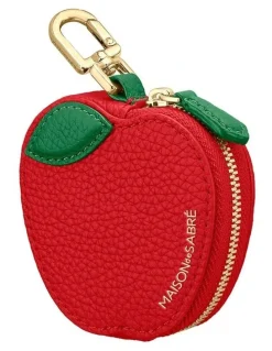 MAISON de SABRÉ The SABRÉMOJI™ Fruit Coin Purse in Apple