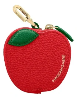 MAISON de SABRÉ The SABRÉMOJI™ Fruit Coin Purse in Apple