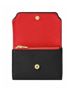 MAISON de SABRÉ The Trifold Wallet in Rouge Noir