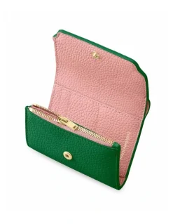 MAISON de SABRÉ The Trifold Wallet in Emerald Lily
