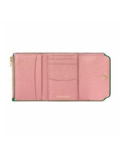 MAISON de SABRÉ The Trifold Wallet in Emerald Lily