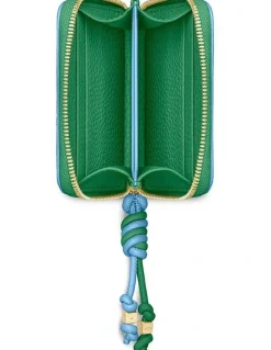 MAISON de SABRÉ The Zip Wallet in Sky Emerald