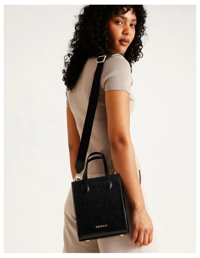 Marcs Aruba Mini Tote Bag in Black Combo