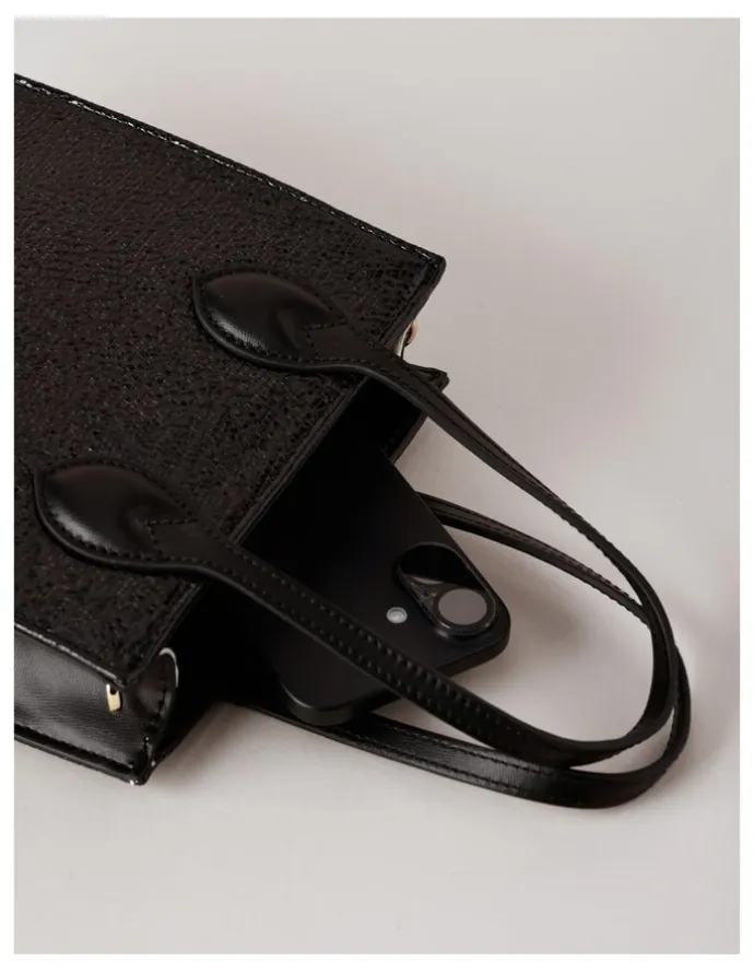 Marcs Aruba Mini Tote Bag in Black Combo