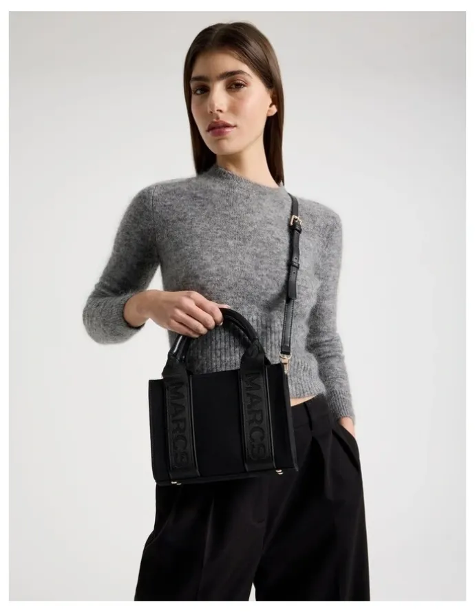 Marcs Barbados Mini Nero Tote Bag in Black