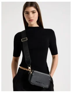 Marcs Budapest Camera Crossbody Bag in Black
