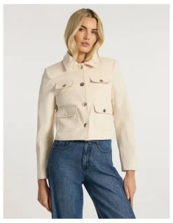 Marcs Calen Cord Jacket in Canvas