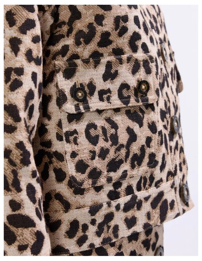 Marcs Damon Jacquard Jacket in Brown Multi