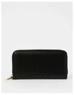 Marcs Dubrovnik Zip Top Wallet in Black