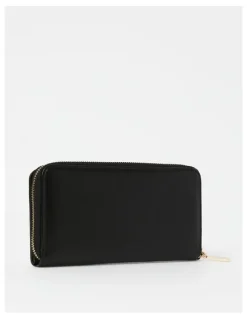Marcs Dubrovnik Zip Top Wallet in Black