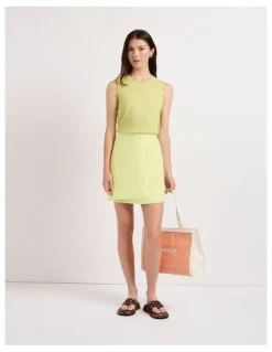 Marcs Eva Wrap Mini Skirt in Sassari