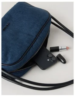 Marcs Hamburg Shoulder Bag in Denim Combo