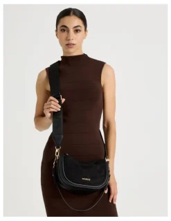 Marcs Havana Shoulder Bag in Black