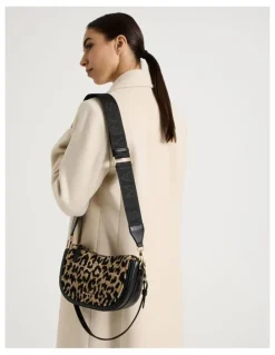 Marcs Havana Shoulder Bag in Leopard Combo