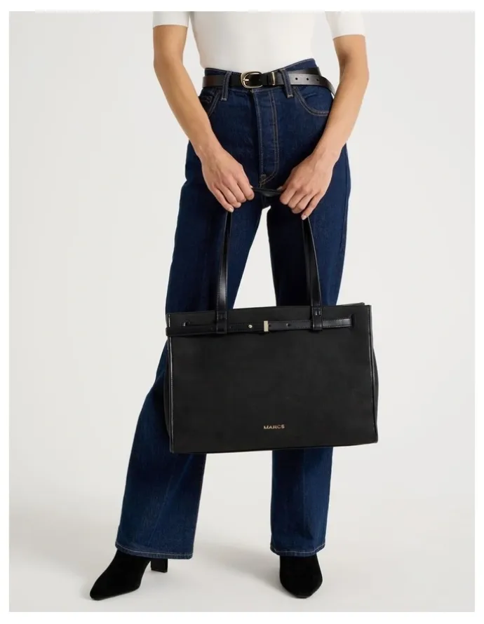 Marcs Havana Tote Bag in Black
