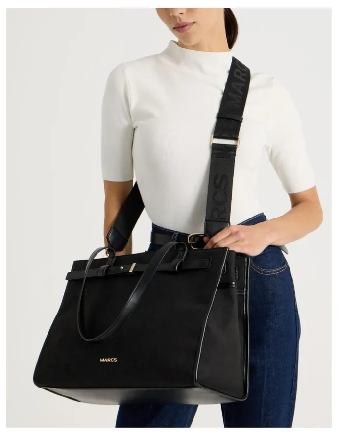 Marcs Havana Tote Bag in Black