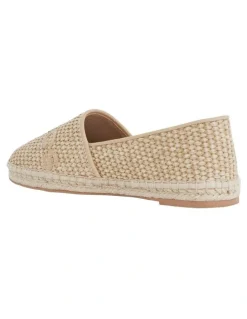 Marcs Joy Flat Shoes in Natural Raffia