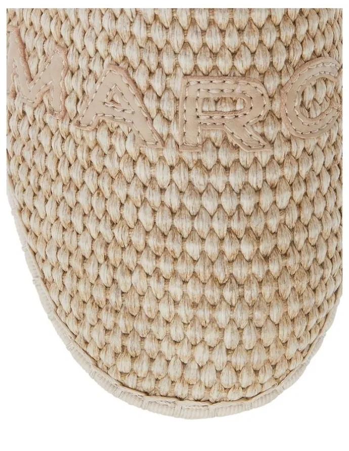 Marcs Joy Flat Shoes in Natural Raffia
