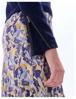 Marcs Lani Felted Wool Jacket in Midnight Marle