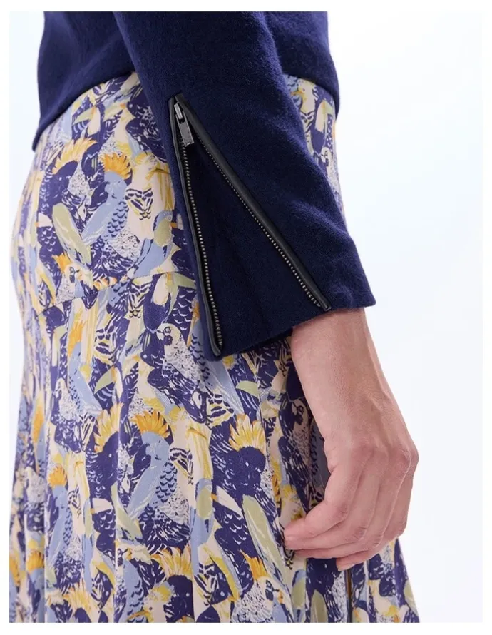 Marcs Lani Felted Wool Jacket in Midnight Marle