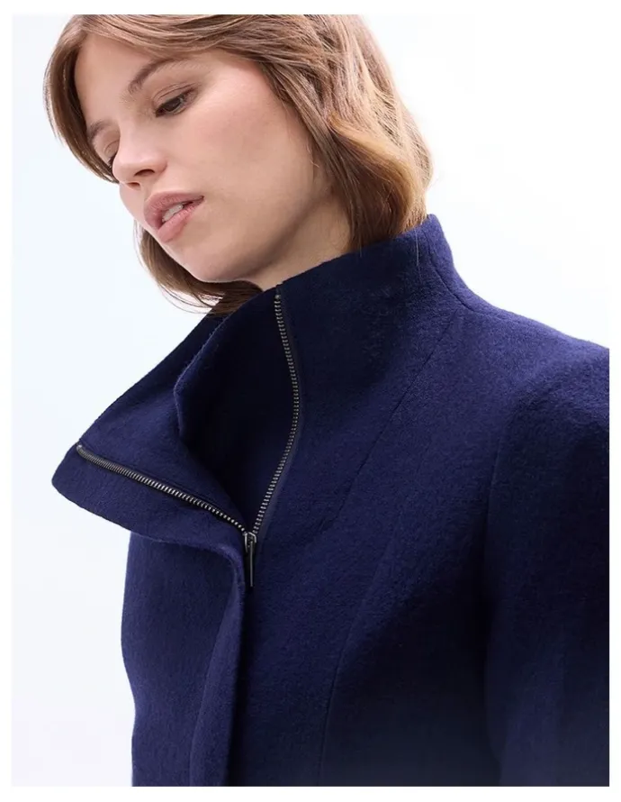Marcs Lani Felted Wool Jacket in Midnight Marle