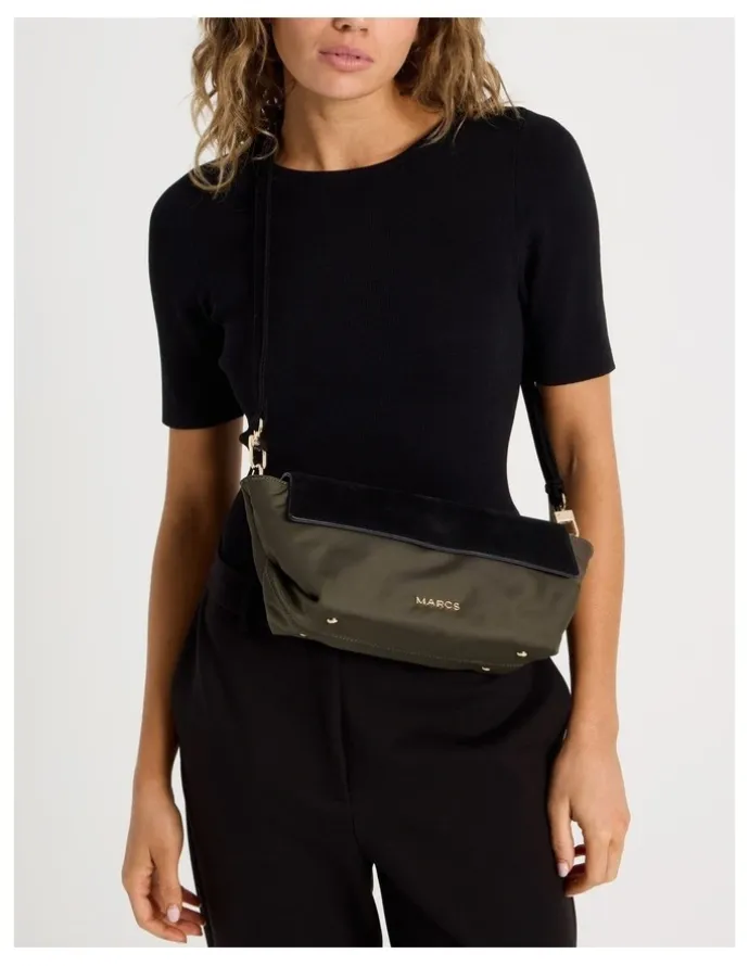 Marcs Lille Shoulder Bag in Khaki