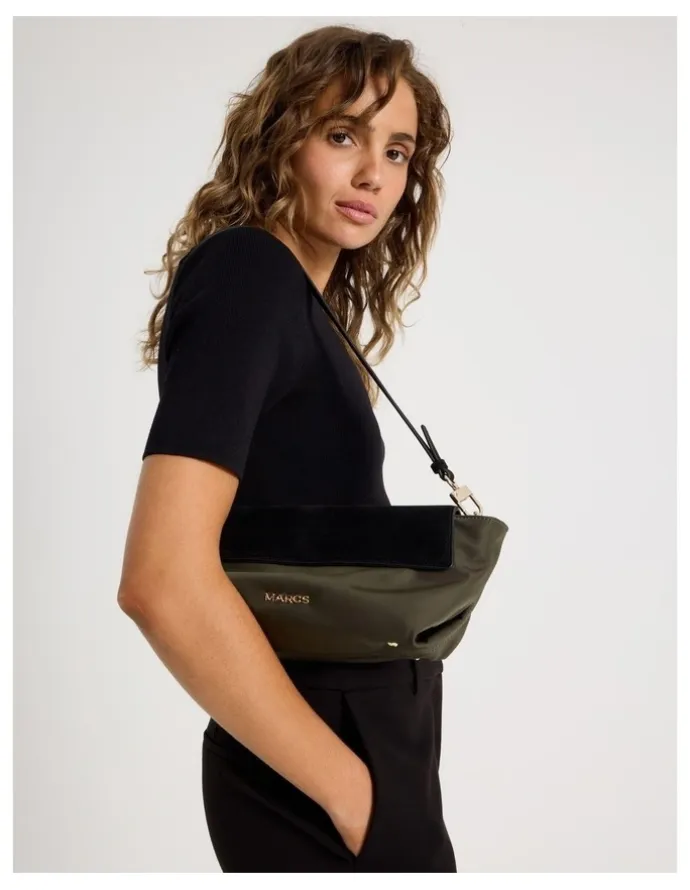 Marcs Lille Shoulder Bag in Khaki