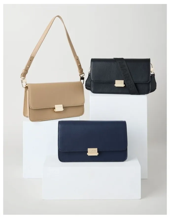 Marcs Lyon Shoulder Bag in Navy