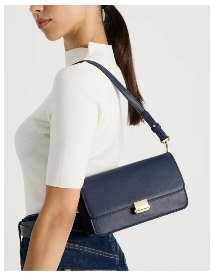 Marcs Lyon Shoulder Bag in Navy