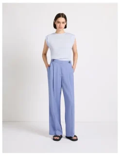 Marcs Marie Wide Leg Pant in Denim Blue