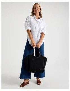 Marcs Marseille Tote Bag in Black