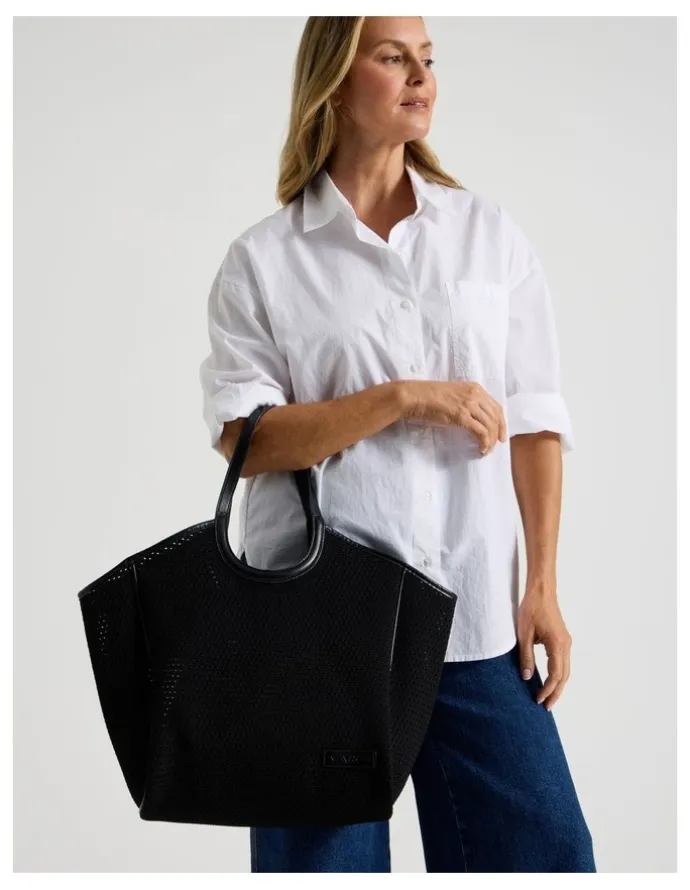 Marcs Marseille Tote Bag in Black