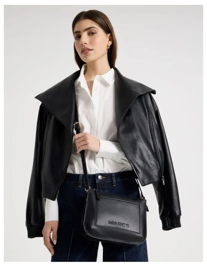 Marcs Milan Crossbody Bag in Black