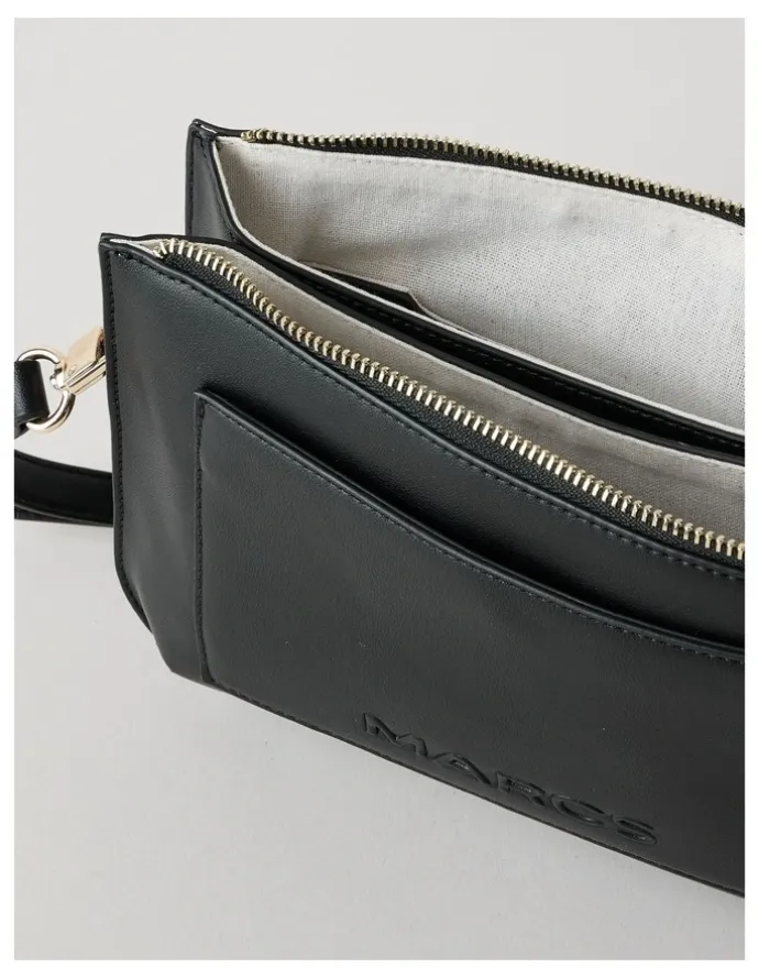 Marcs Milan Crossbody Bag in Black