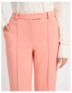 Marcs Mona Lisa Straight Leg Pant in Salmon