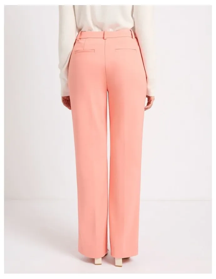 Marcs Mona Lisa Straight Leg Pant in Salmon