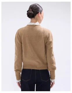 Marcs Morissette Merino Knit in Camel