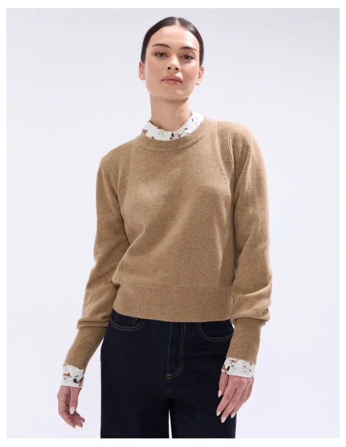 Marcs Morissette Merino Knit in Camel