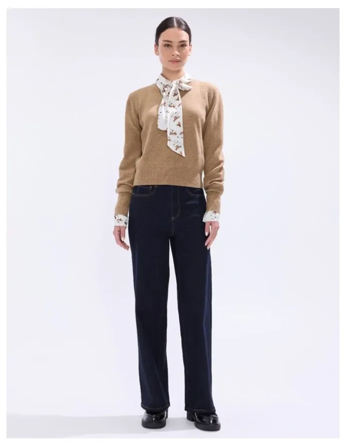 Marcs Morissette Merino Knit in Camel