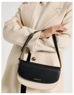 Marcs Palma Shoulder Bag in Taupe Combo