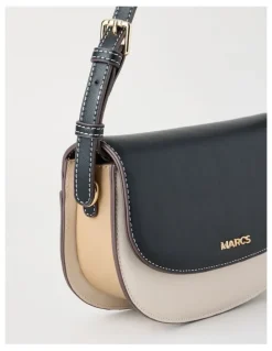 Marcs Palma Shoulder Bag in Taupe Combo
