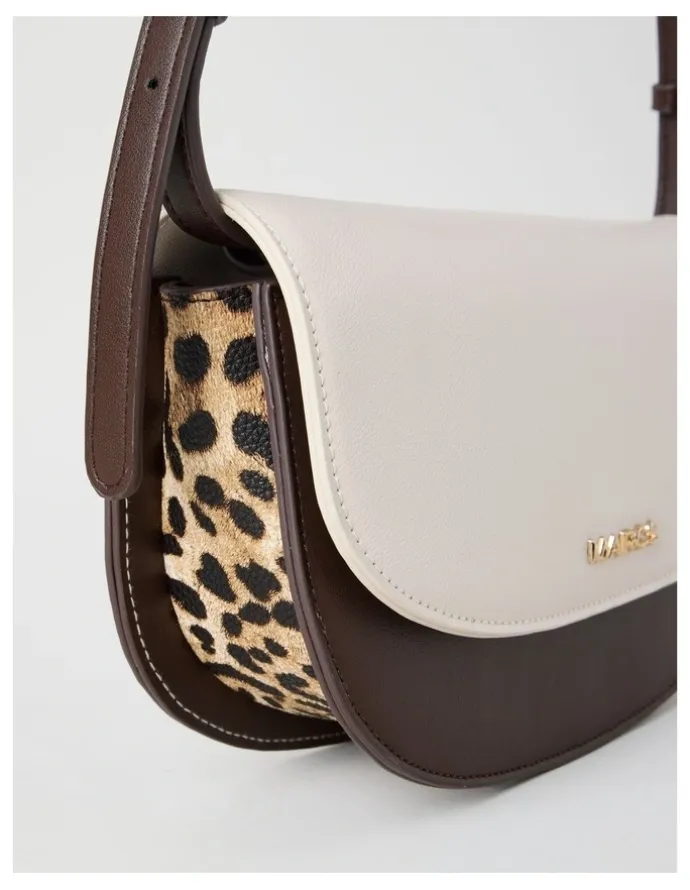 Marcs Palma Shoulder Bag in Leopard Combo