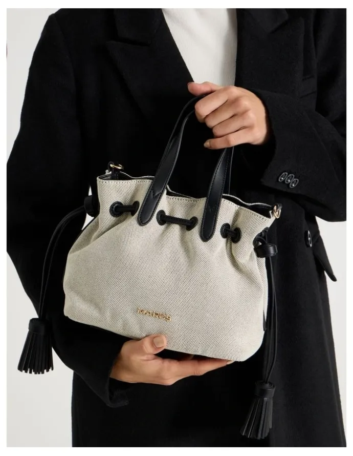 Marcs Puglia Crossbody Bag in Black & White