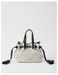 Marcs Puglia Crossbody Bag in Black & White