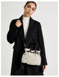 Marcs Puglia Crossbody Bag in Black & White