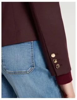 Marcs Sakura Jacket in Ruby Port
