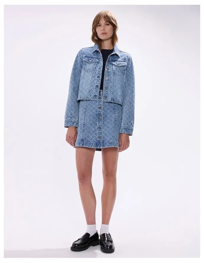 Marcs Sally Denim Jacket in Light Blue